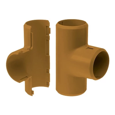 Тройник разборный бук d25 мм (30шт/300шт уп/кор) (PR13.0293)