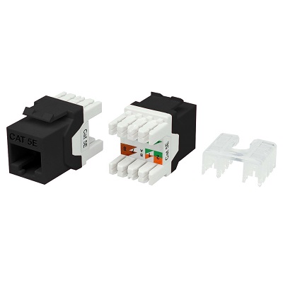 KJ8-8P8C-C5e-180-BK