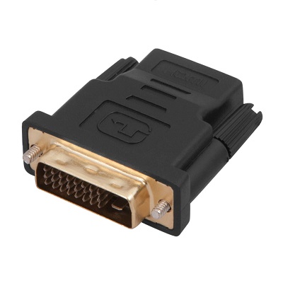 Переходник штекер DVI-I - гнездо HDMI (17-6811)