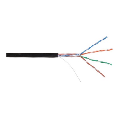Кабель «витая пара» (LAN) U/UTP 4pair, Cat5e, Solid, Out, PE (2600B-BK)