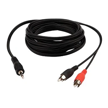 Шнур Стерео 3,5мм - 2 RCA, 3м (17-4204)