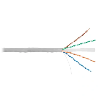 U/UTP 4pair, Cat6, Solid, In, PVC (EC-UU004-6-PVC-GY)