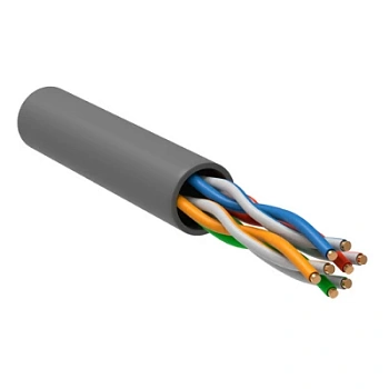 U/UTP 4x2х24AWG кат.5E solid LSZH (LC1-C5E04-121)