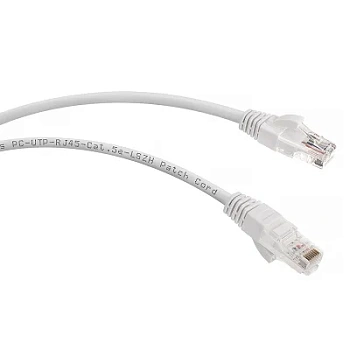 PC-UTP-RJ45-Cat.5e-3m-WH-LSZH