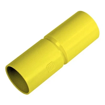 Патрубок-муфта жёлтая д40 (20шт/220шт уп/кор) PR13.0204